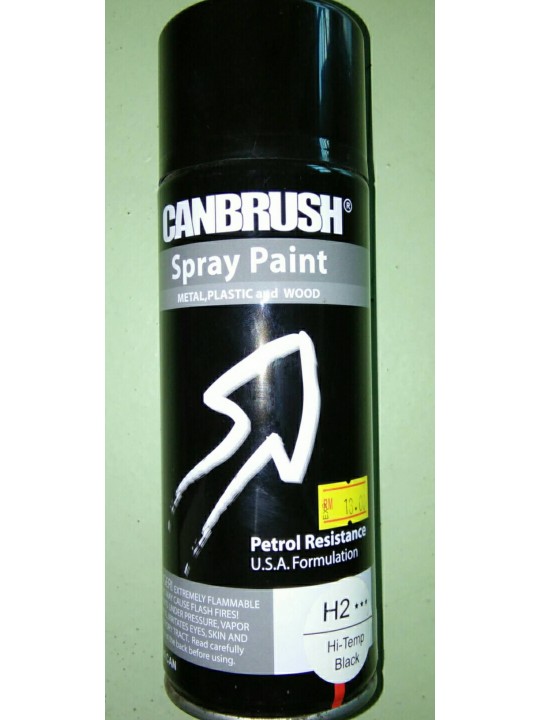 CANBRUSH-SPRAY PAINT (HEAT RESISTANT)